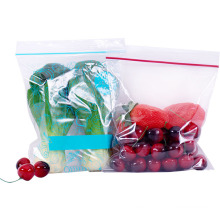 Anti-Fog OPP Plastic Fresh Vegetable/Fruit Packaging Zip Lock Bag with vent Holes and punch handle